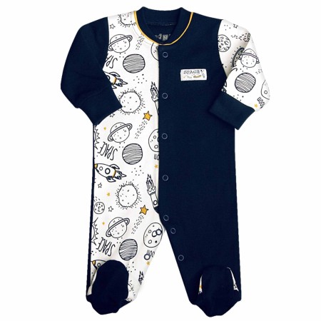 Nini organinės medvilnės šliaužtinukai-kombinezonas Kosmo