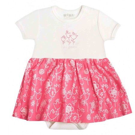 Nini smėlinukas-suknelė trumpomis rankovėmis 