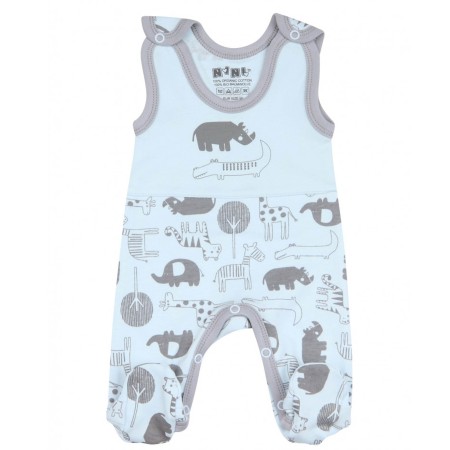 Nini organinės medvilnės šliaužtinukai "Animal" 