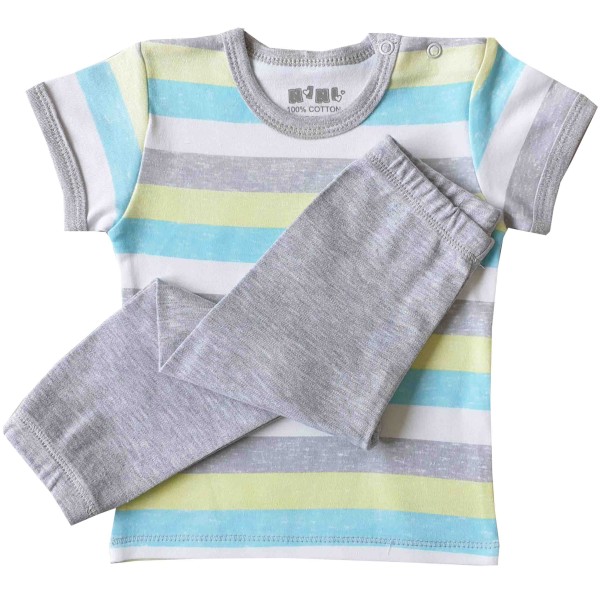 Nini organinės medvilnės komplektas-pižama Nini organinės medvilnės komplektas-pižama