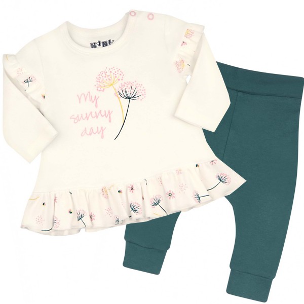 Nini organinės medvilnės komplektas My Little Flower Nini organinės medvilnės komplektas My Little Flower