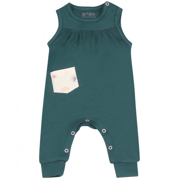 Nini organinės medvilnės romperis - šliaužtinukai My Little Flower Nini organinės medvilnės romperis - šliaužtinukai My Little Flower