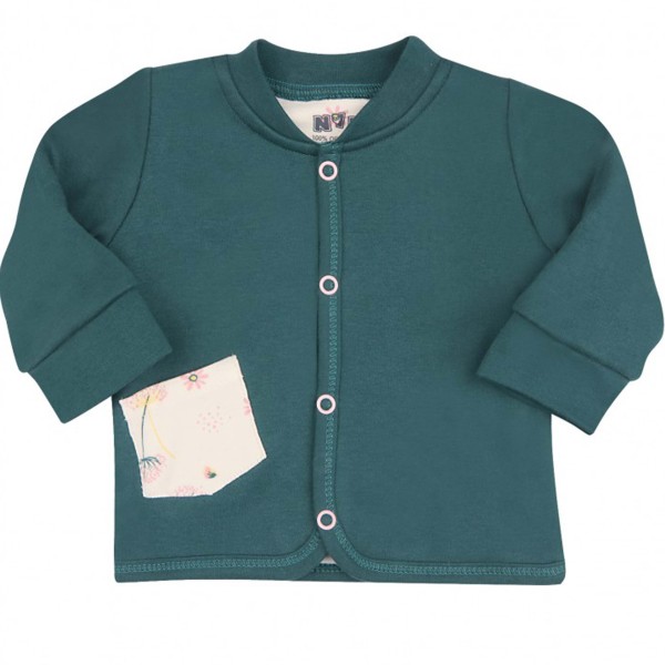 Nini organinės medvilnės švarkelis My Little flower Nini organinės medvilnės švarkelis My Little flower