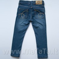 Funky Diva siauri džinsai mergaitei NAVY P 3-8 metų