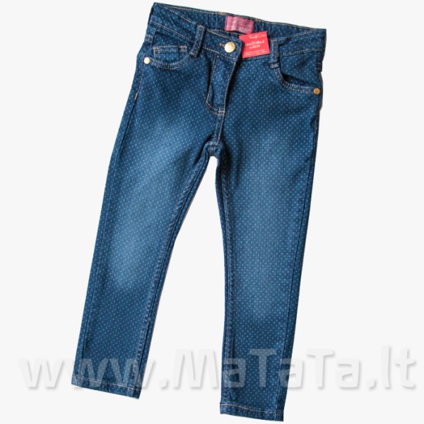 Funky Diva siauri džinsai mergaitei NAVY P 3-8 metų Funky Diva siauri džinsai mergaitei NAVY P 3-8 metų