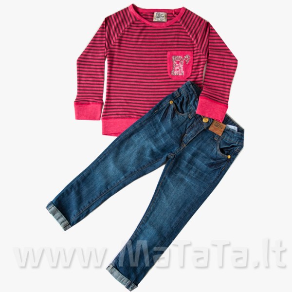 Life end Legend siauri džinsai mergaitei AWESOME 3-8 metų Life end Legend siauri džinsai mergaitei AWESOME 3-8 metų