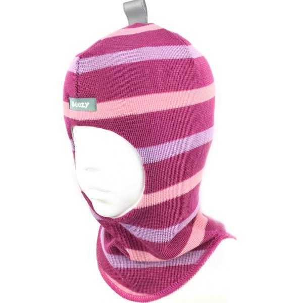 Vilnonė kepurė-šalmas mergaitei 1405/33 Vilnonė kepurė-šalmas mergaitei 1405/33