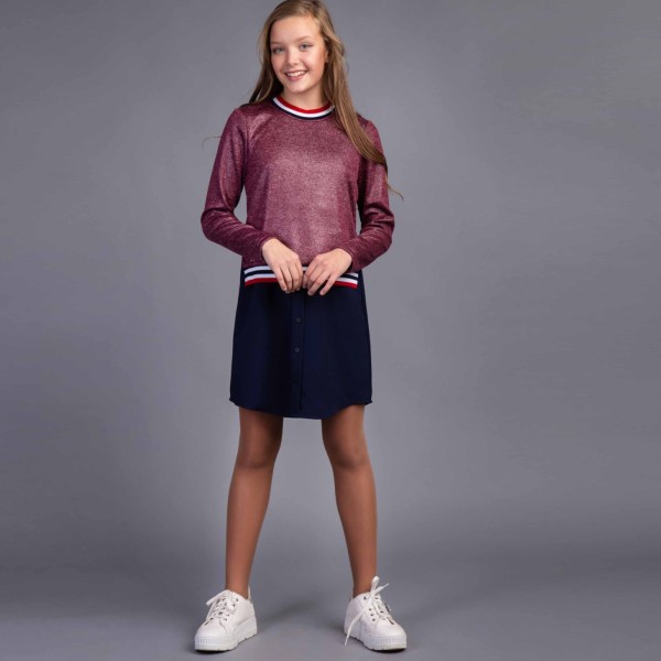 Suknelė Tamila (bordinė) Suknelė Tamila (bordinė)