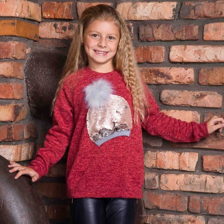 Džemperis Rugbi (raudonas)