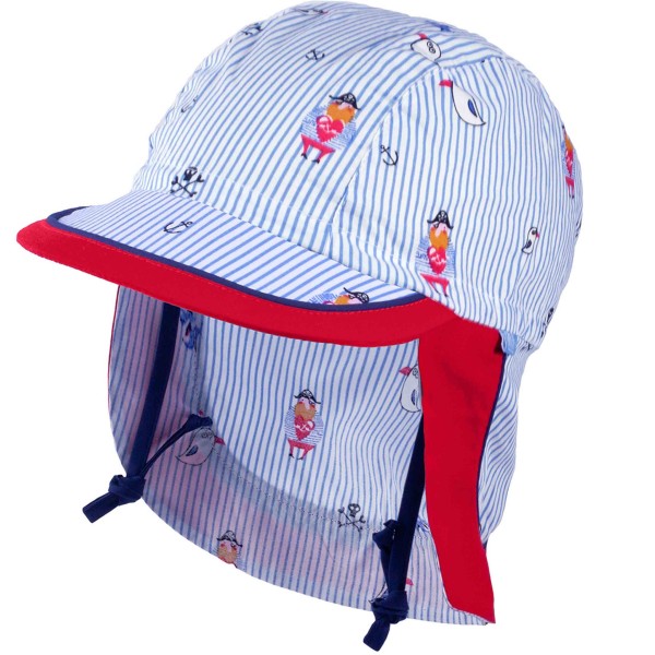 TUTU vasarinė kepurė su snapeliu, kaklo apsauga ir raišteliais TUTU vasarinė kepurė su snapeliu, kaklo apsauga ir raišteliais