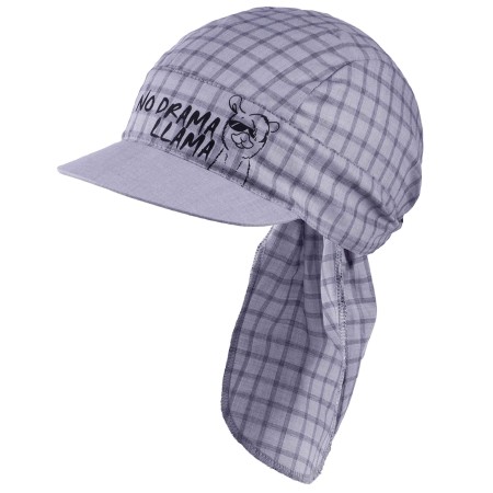 TUTU vasarinė kepurė su snapeliu, kaklo apsauga ir raišteliais 