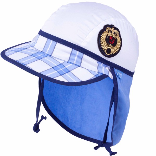 TUTU vasarinė kepurė su snapeliu, kaklo apsauga ir raišteliais TUTU vasarinė kepurė su snapeliu, kaklo apsauga ir raišteliais