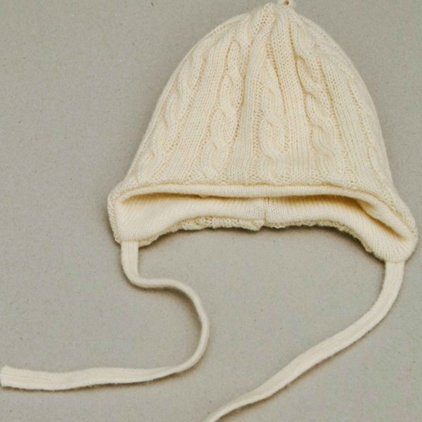 Vilaurita merino vilnos šilta kepurė kūdikiui 183 Vilaurita merino vilnos šilta kepurė kūdikiui 183
