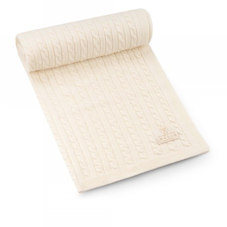 Vilaurita merino vilnos pledas "Pynutės"