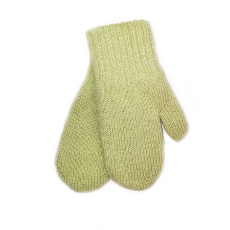 Vilnonės dvigubos kumštinės pirštinės 5-6 metų