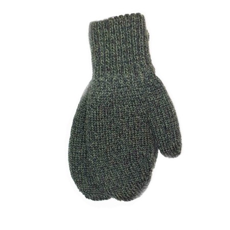 Vilnonės dvigubos kumštinės pirštinės 7-8 metų