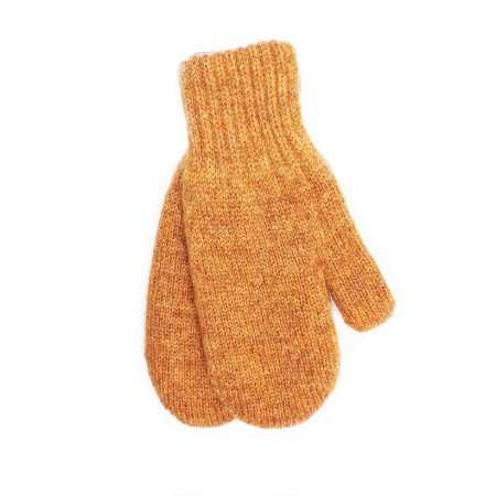 Vilnonės dvigubos kumštinės pirštinės 7-8 metų