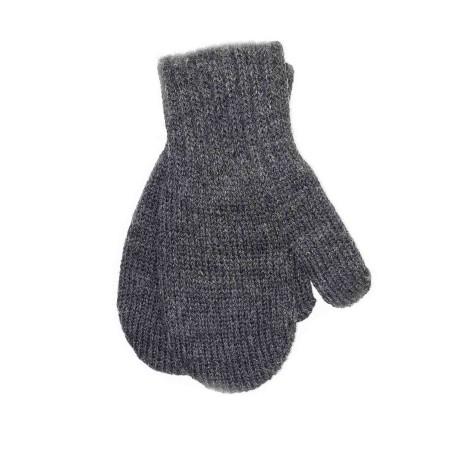 Vilnonės dvigubos kumštinės pirštinės 6-7 metų