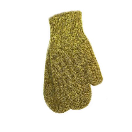 Vilnonės dvigubos kumštinės pirštinės 6-7 metų